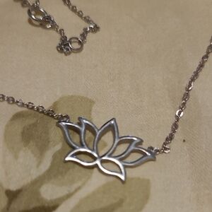 Satya Jewelry Silver Butterfly Necklace